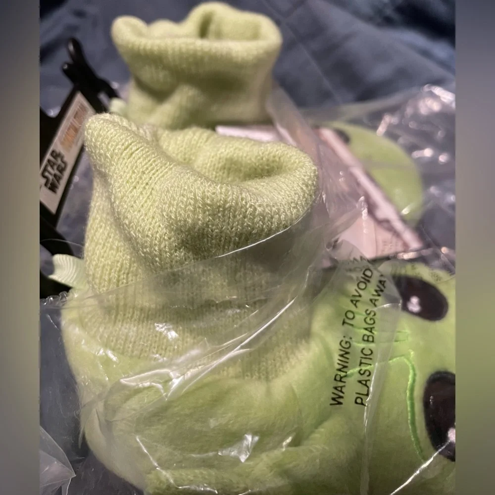Disney Star Wars | The Mandalorian Grogu Baby Yoda Slippers - NWT | Toddler 5/6